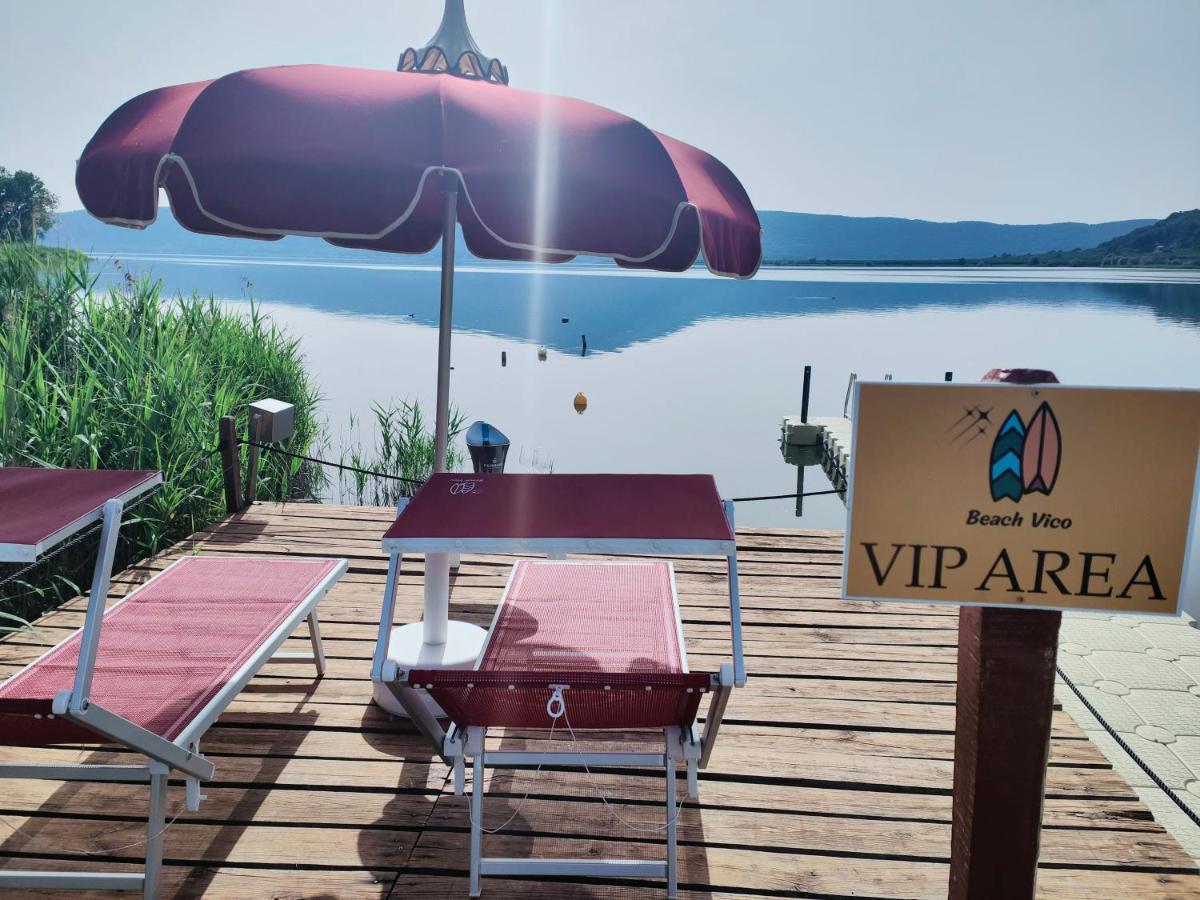 Cottage Beach Vico Caprarola Bagian luar foto
