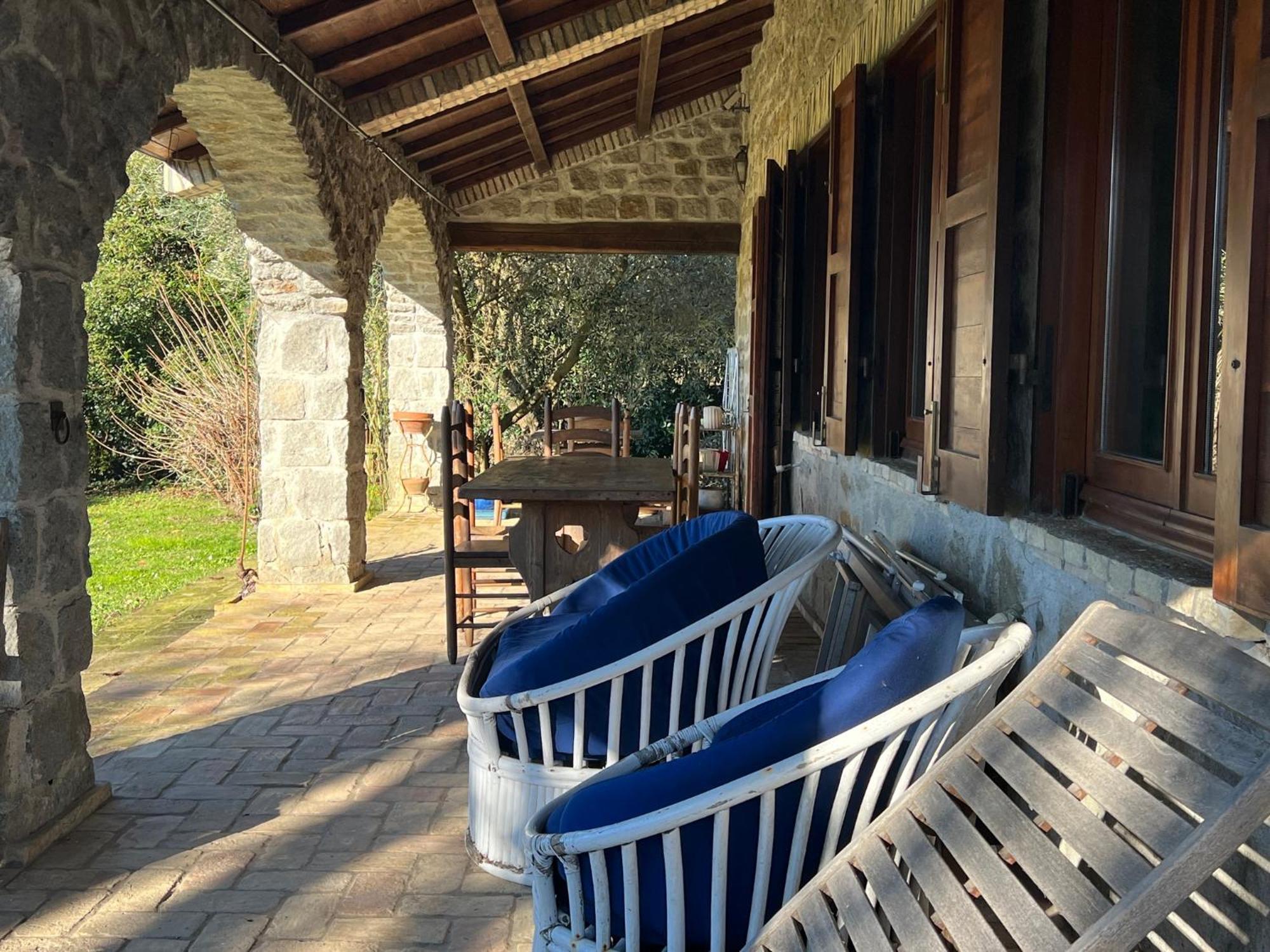 Cottage Beach Vico Caprarola Bagian luar foto